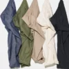 Unisex Keten Karışımlı Bol Pantolon