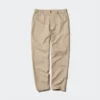 Unisex Keten Karışımlı Bol Pantolon