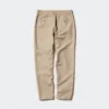 Unisex Keten Karışımlı Bol Pantolon