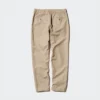Unisex Keten Karışımlı Bol Pantolon