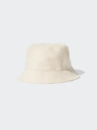 Unisex Keten Karışımlı Kova Şapka