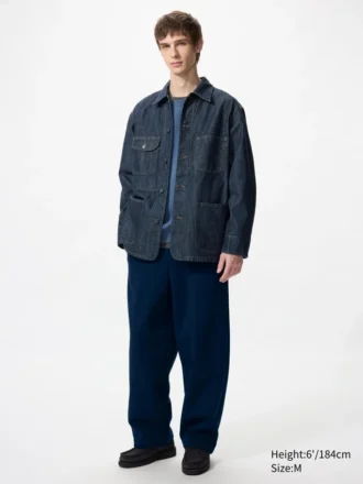 Unisex İşlevsel Ceket | Denim
