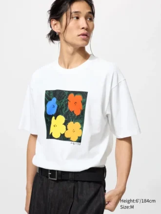 Unisex Ny Pop Art UT Grafik Tişört | Andy Warhol