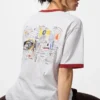 Unisex Ny Pop Art UT Grafik Tişört | Jean-Michel Basquiat