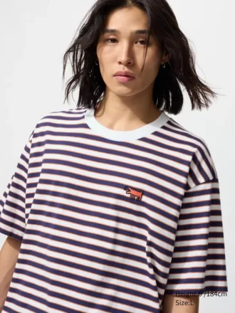 Unisex Ny Pop Art UT Grafik Tişört | Keith Haring