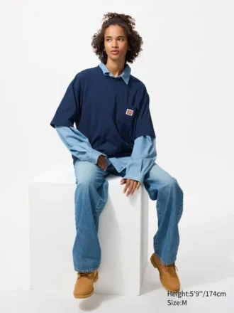 Unisex Ny Pop Art UT Grafik Tişört | Keith Haring