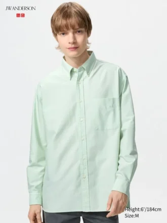 Unisex Oxford Oversized Gömlek