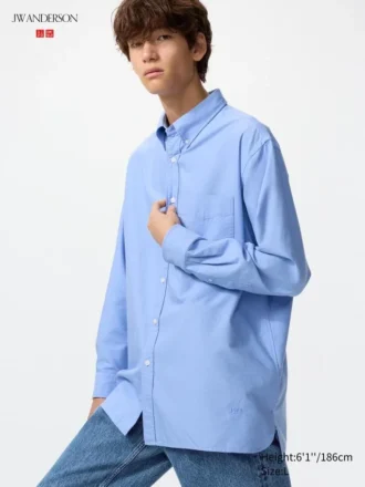 Unisex Oxford Oversized Gömlek