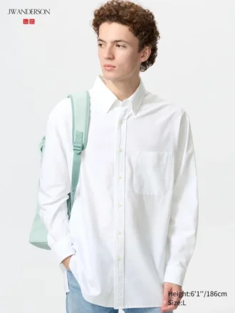 Unisex Oxford Oversized Gömlek