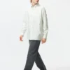 Unisex Oxford Oversized Gömlek | Çizgili