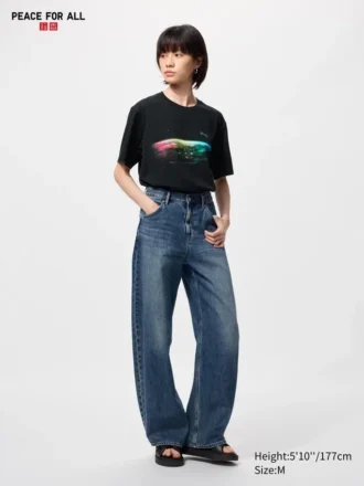 Unisex Peace for All Grafik Tişört | Artemis
