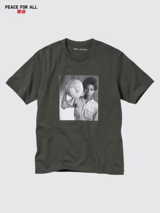 Unisex Peace for All Grafik Tişört | Basquiat
