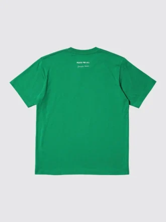 Unisex Peace for All Grafik Tişört | Christophe Lemaire