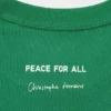 Unisex Peace for All Grafik Tişört | Christophe Lemaire Unisex Peace for All Grafik Tişört | Christophe Lemaire