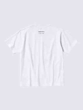 Unisex Peace for All Grafik Tişört | Hakuju Kuiseko