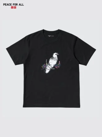 Unisex Peace for All Grafik Tişört | Han Meilin