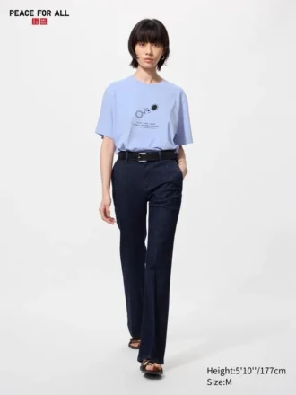 Unisex Peace for All Grafik Tişört | Honjo