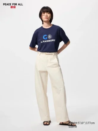Unisex Peace for All Grafik Tişört | Ichiriki