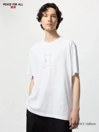 Unisex Peace for All Grafik Tişört | Ichiro Suzuki