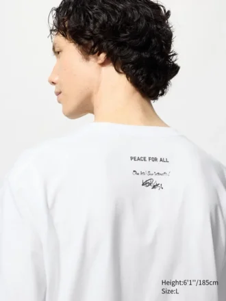 Unisex Peace for All Grafik Tişört | Ichiro Suzuki