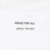 Unisex Peace for All Grafik Tişört | Jason Polan Unisex Peace for All Grafik Tişört | Jason Polan