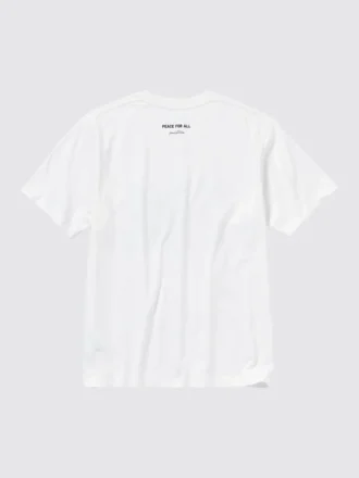 Unisex Peace for All Grafik Tişört | Julian Opie