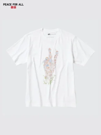 Unisex Peace for All Grafik Tişört | JW ANDERSON