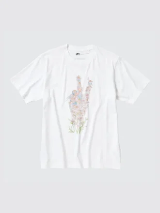 Unisex Peace for All Grafik Tişört | JW ANDERSON