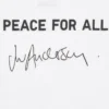 Unisex Peace for All Grafik Tişört | JW ANDERSON Unisex Peace for All Grafik Tişört | JW ANDERSON