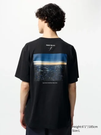 Unisex Peace for All Grafik Tişört | Koji Yakusho