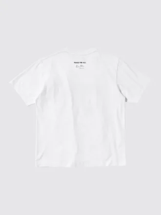 Unisex Peace for All Grafik Tişört | Olivia Arthur