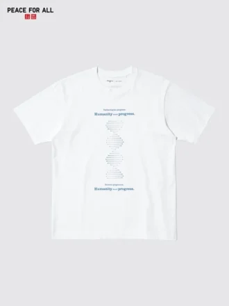 Unisex Peace for All Grafik Tişört | Shinya Yamanaka