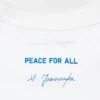 Unisex Peace for All Grafik Tişört | Shinya Yamanaka Unisex Peace for All Grafik Tişört | Shinya Yamanaka