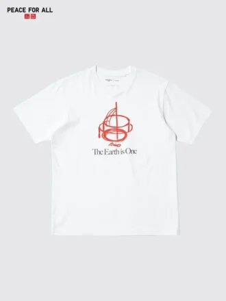 Unisex Peace for All Grafik Tişört | Tadao Ando
