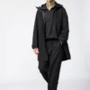 Unisex Pileli Geniş Konik Pantolonlar