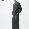Unisex Polar Geniş Paça Pantolon