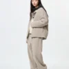 Unisex Polar Geniş Paça Pantolon