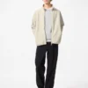 Unisex Polar Tam Fermuarlı Ceket