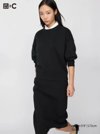 Unisex Pürüzsüz Pamuklu Kazak