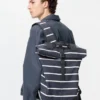 Unisex Roll Top Sırt Çantası | Çizgili