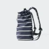 Unisex Roll Top Sırt Çantası | Çizgili