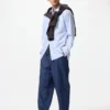 Unisex Streç Kolay Ayak Bileği Pantolonlar | Denim