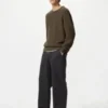 Unisex Streç Kolay Ayak Bileği Pantolonlar | Denim