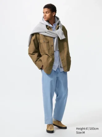 Unisex Streç Kolay Ayak Bileği Pantolonlar | Denim
