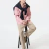 Unisex Streç Rahat Ayak Bileği Pantolon