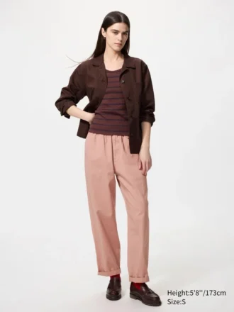 Unisex Streç Rahat Ayak Bileği Pantolon