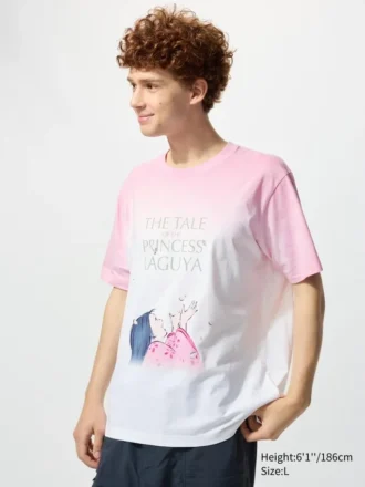 Unisex Studio Ghibli UT Grafik Tişört | Prenses Kaguya’nın Hikayesi