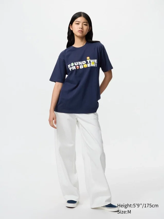 Unisex Super Mario Galaxy Filmi UT Grafik Tişört Unisex Super Mario Galaxy Filmi UT Grafik Tişört
