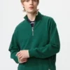 Unisex Sweat Half-Zip Kazaklar