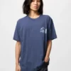 Unisex Ukiyo-E Mavi UT Grafik Tişört Unisex Ukiyo-E Mavi UT Grafik Tişört